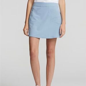 RLX Ralph Lauren Perforated Stretch Skort Blue sz LG